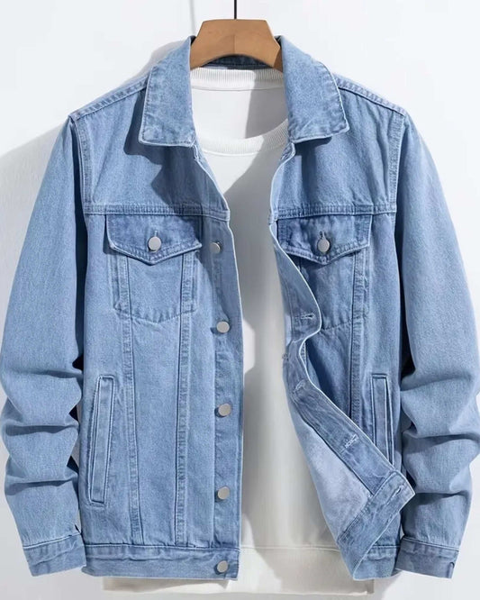 MST Luxury Denim Jacket Blue - Mystyletoday