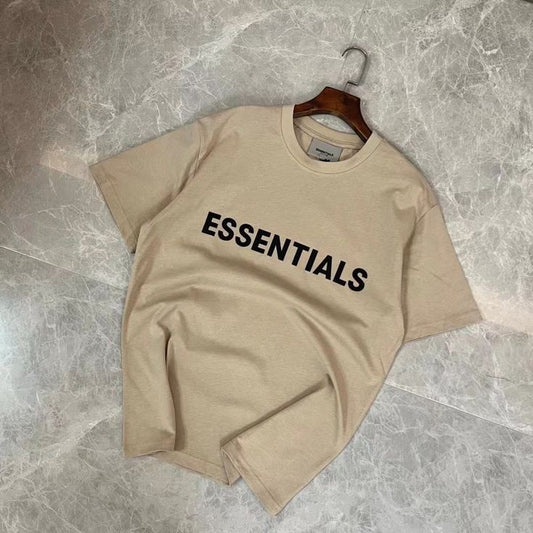 Fear of God Essentials sweat T-shirt beige