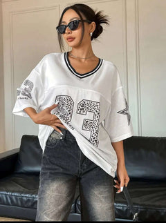 Camiseta oversize MST Alley 90's 2.3 blanca