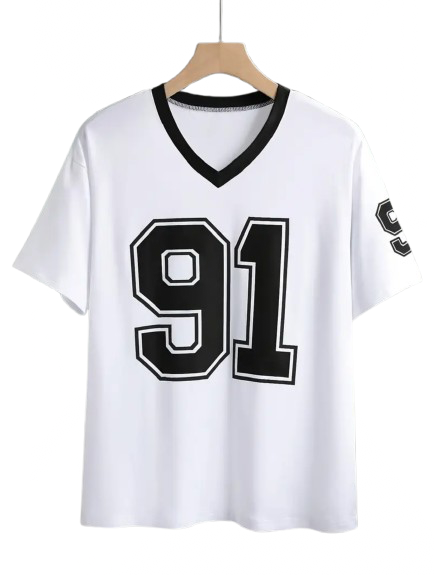 MST Alley 90’s 2.3 Oversized T-shirt White - Mystyletoday