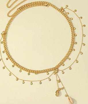 MST Alley 90’s Golden Waist Necklace - Mystyletoday