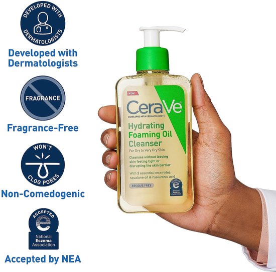 CaraVe Hydrating Foaming Oil Cleanser