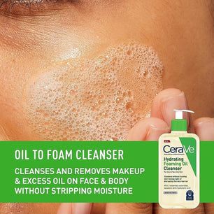 CaraVe Hydrating Foaming Oil Cleanser
