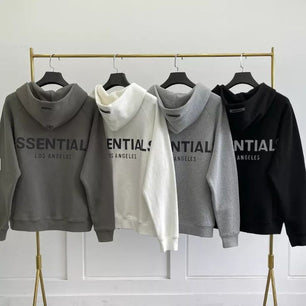 Fear of God Essentials sweathoodie grey