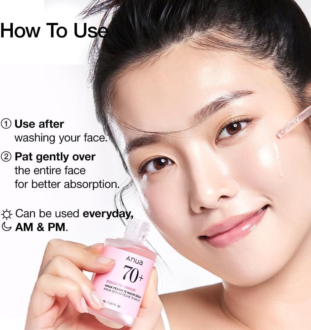 ANUA Peach 70% Niacin Serum