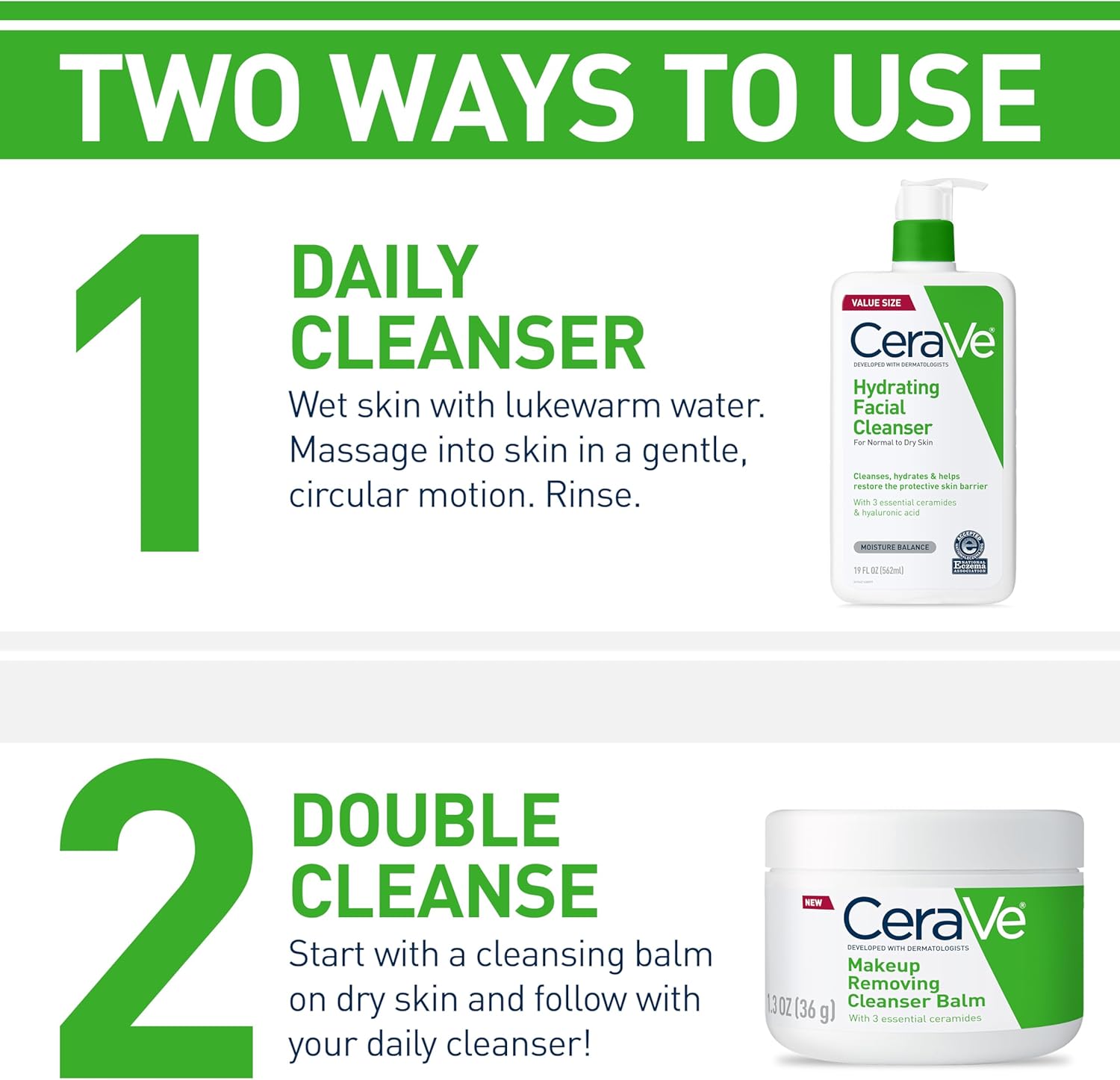 CeraVe Hydrating Facial Cleanser