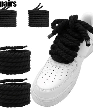 MST Rope Laces Black - Mystyletoday