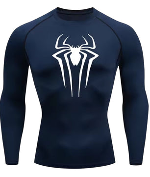 MST Impact Spider-Man Long Sleeve Compression Shirt