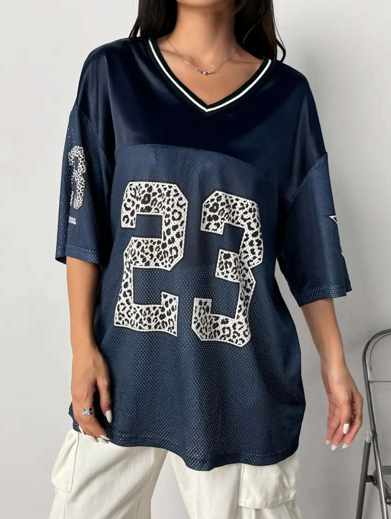 MST Alley 90’s 2.3 Oversized T-shirt Blue - Mystyletoday