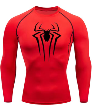 MST Impact Spider-Man Long Sleeve Compression Shirt