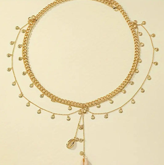MST Alley 90’s Golden Waist Necklace - Mystyletoday