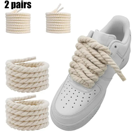 MST Rope Laces Beige - Mystyletoday