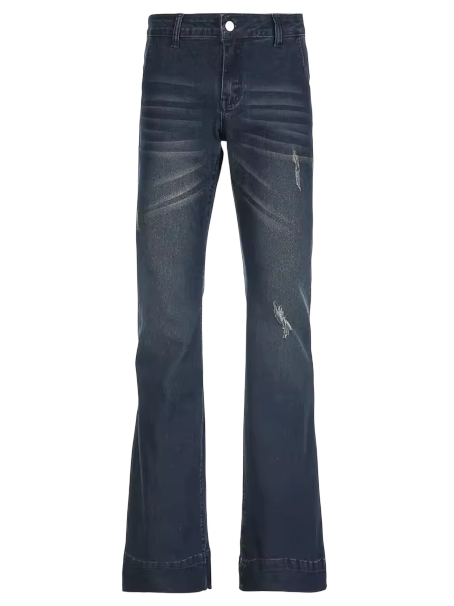MST Phase 2000s Low Rise Jeans ripped blue