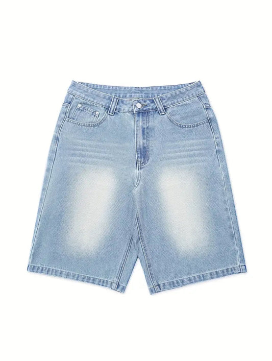 MST Luxury SuperBaggy Jorts Blue - Mystyletoday