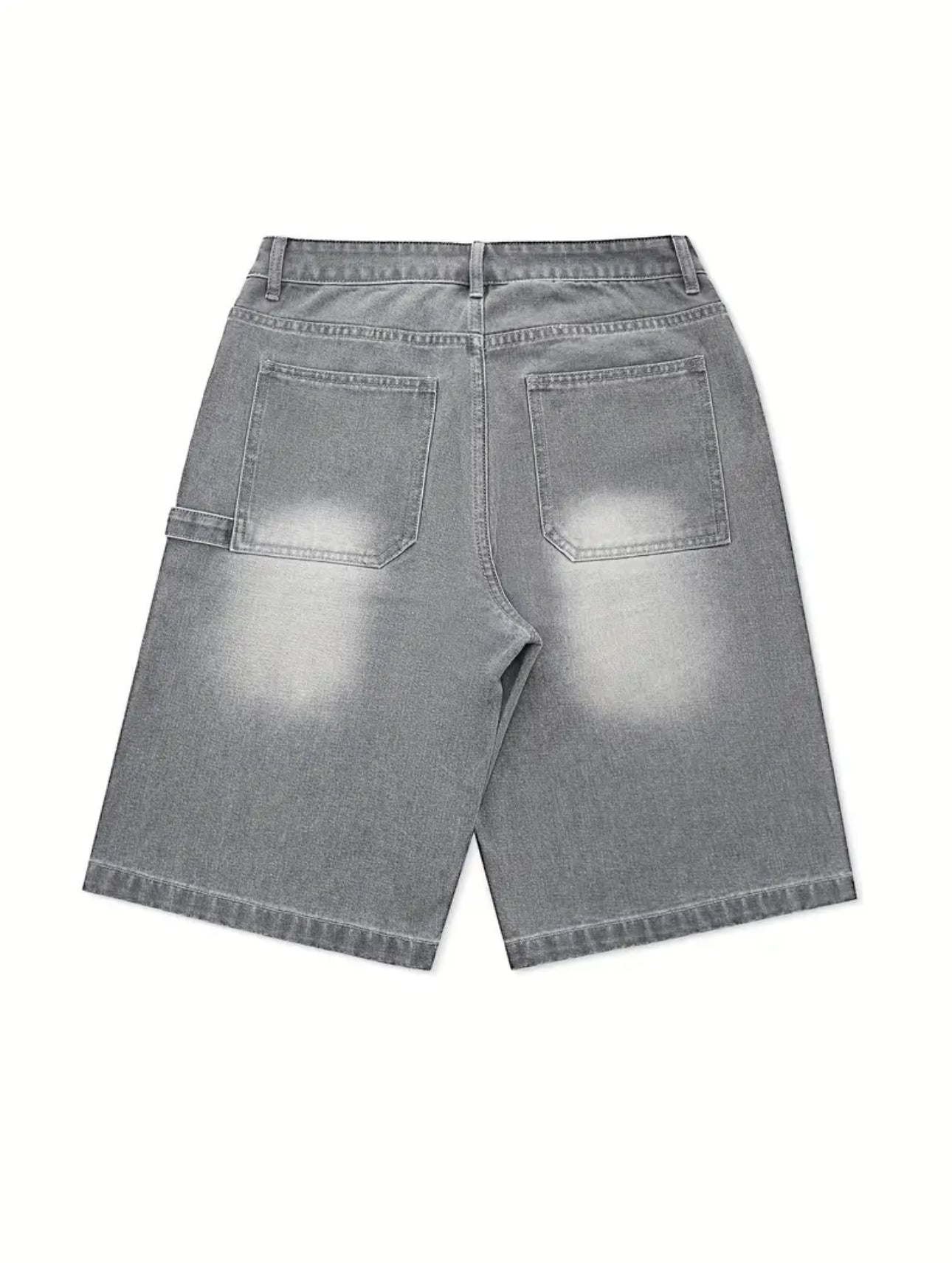 MST Luxury SuperBaggy Jorts Grey - Mystyletoday