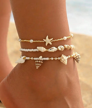 MST Alley 90’s Breaded Foot Bracelet - Mystyletoday