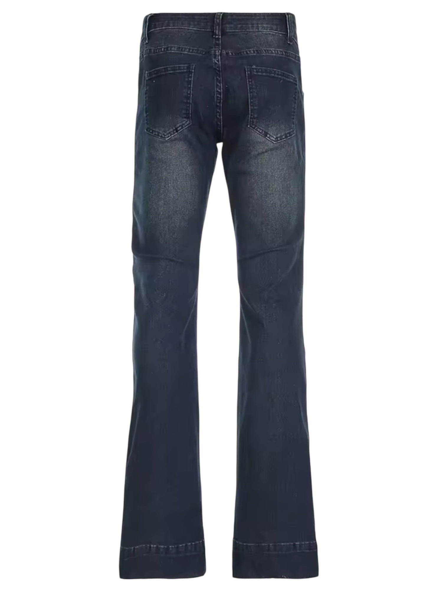 MST Phase 2000s Low Rise Jeans ripped blue