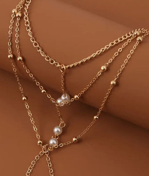 MST Alley 90’s Pearl hand necklace - Mystyletoday