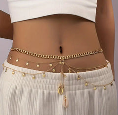 MST Alley 90’s Golden Waist Necklace