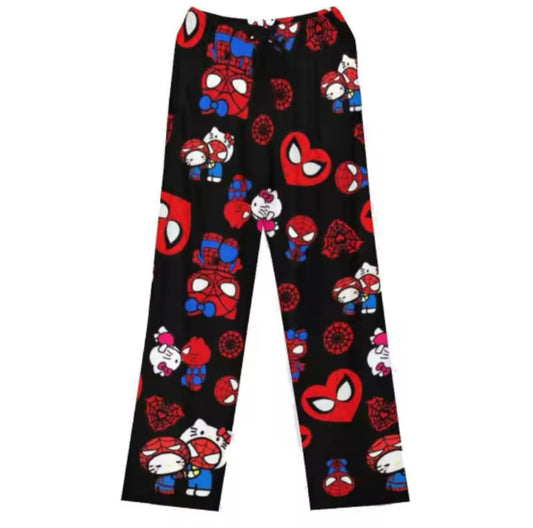 MST Spider-Man HK pajama pants Black