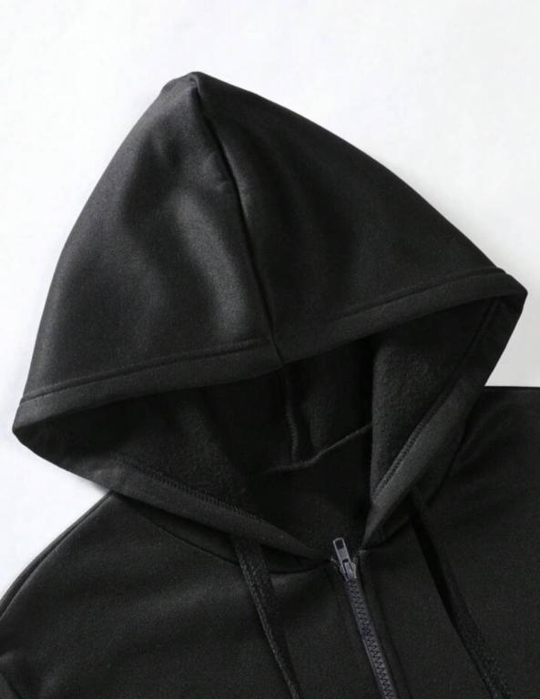 MST Street Era Zip-up Hoodie Black