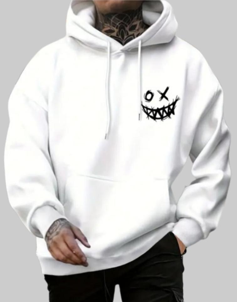 MST GravityCoded SweatHoodie White