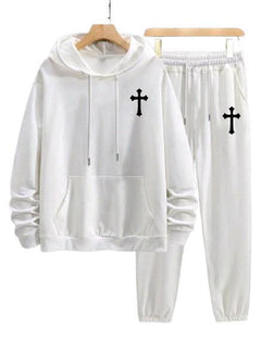 MST God Did Sweatsuit White
