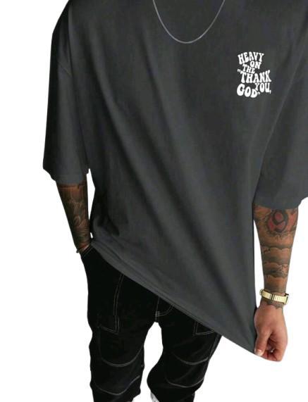 MST God Did 3.0 Sweat T-shirt grey