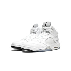 Air Jordan 5 retro Metallic White