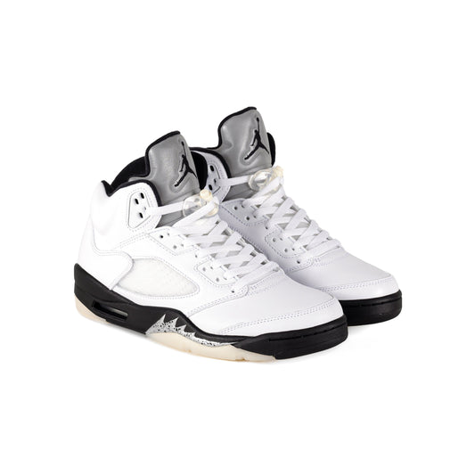 Air Jordan 5 retro Metallic White