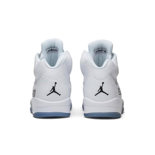 Air Jordan 5 retro Metallic White