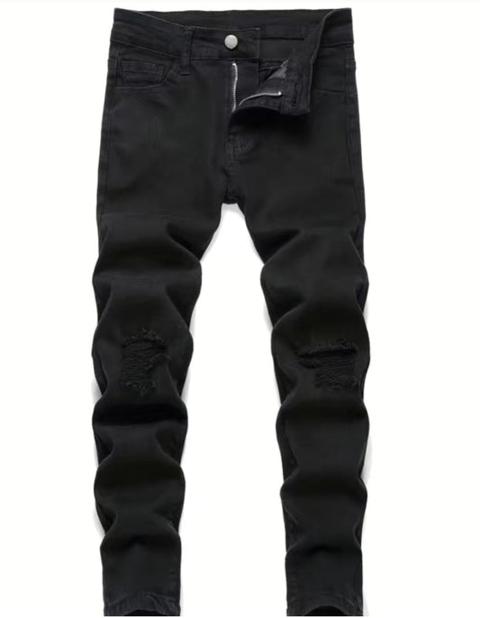 MST Luxury Denim jeans black cat