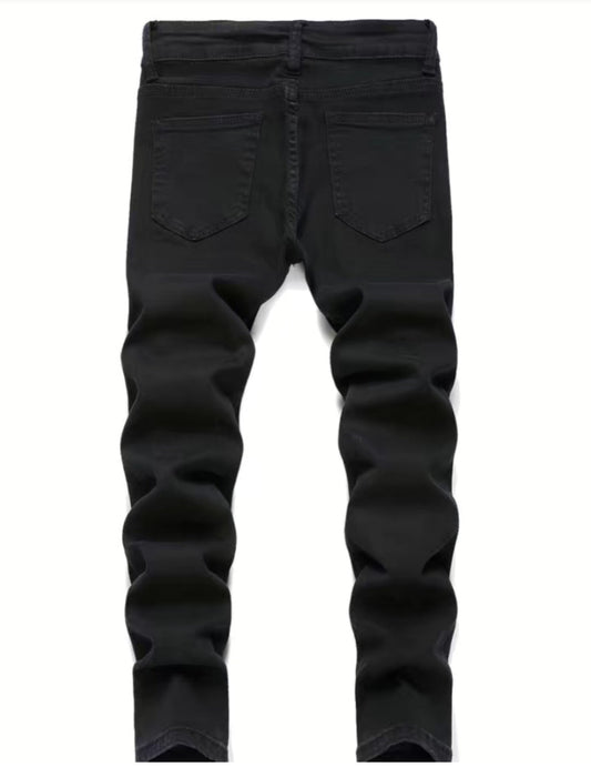 MST Luxury Denim jeans black cat