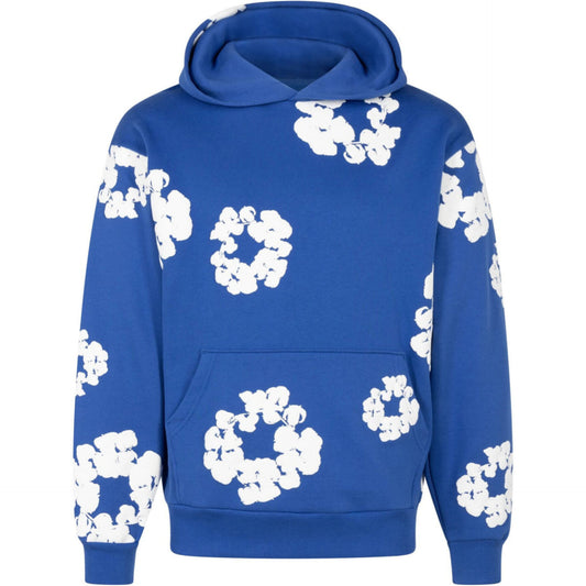 Denim Flower Tears Royal Blue Tracksuit