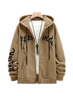MST Street Era Zip-up Hoodie Brown sugar