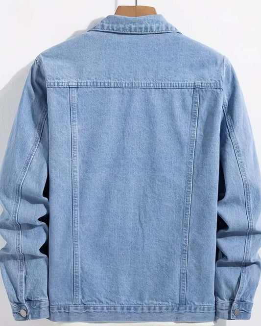 MST Luxury Denim Jacket Blue - Mystyletoday