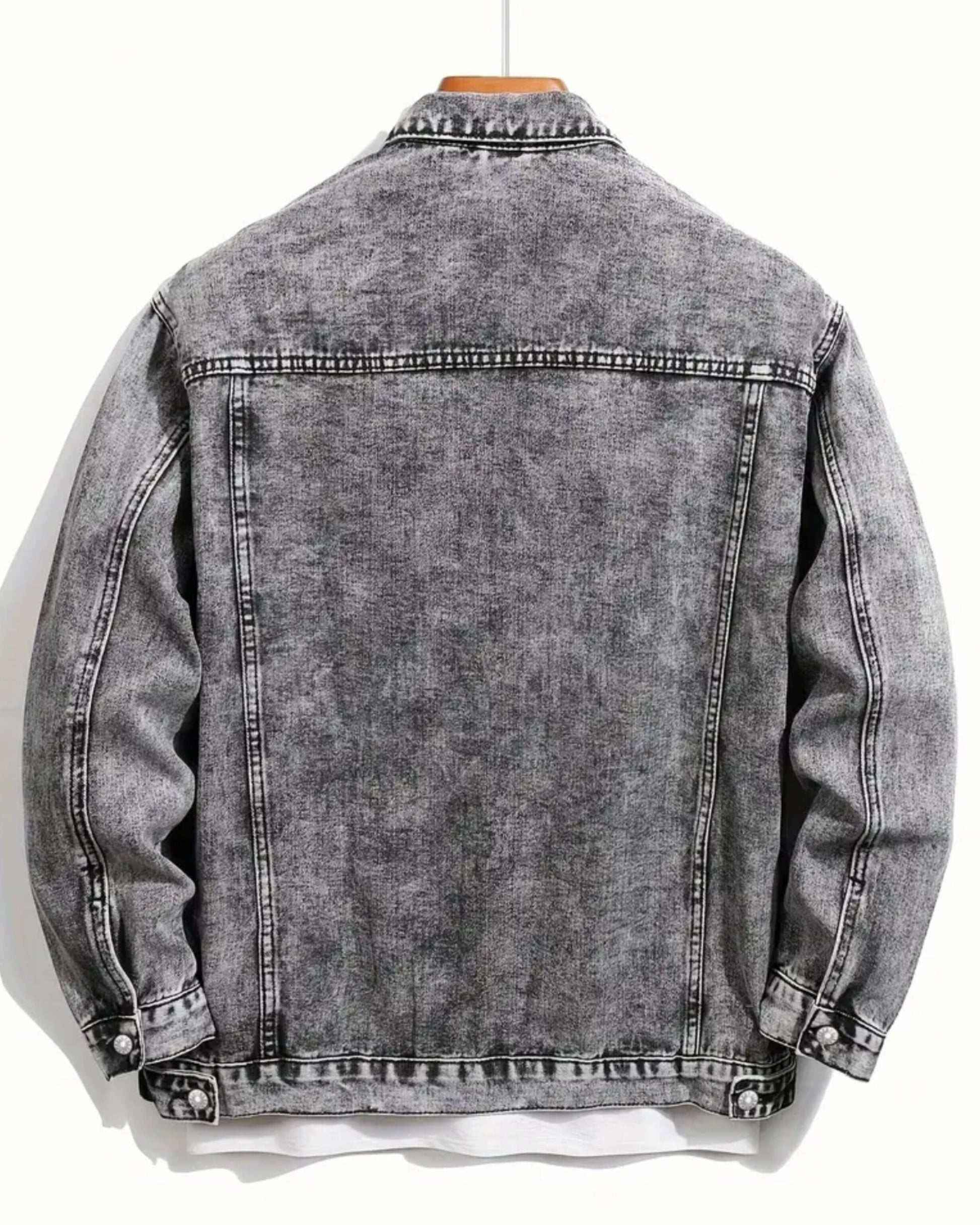 MST Luxury Denim Jacket Grey