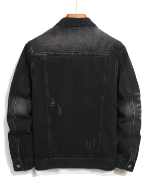 MST Luxury Denim Jacket Black