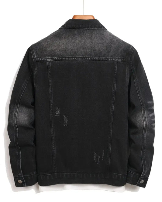 MST Luxury Denim Jacket Black