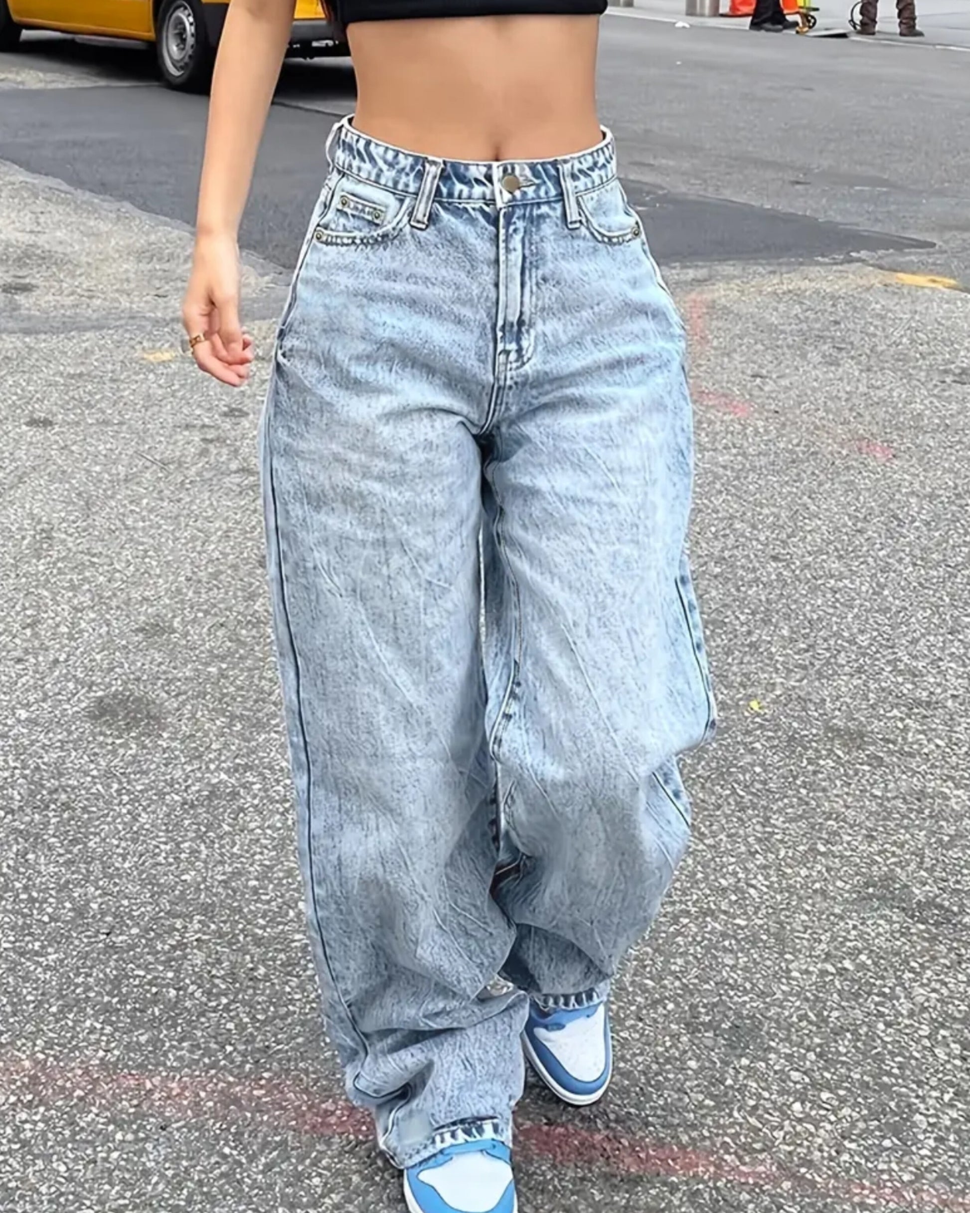 MST Luxury Baggy jeans Light Blue (Woman)