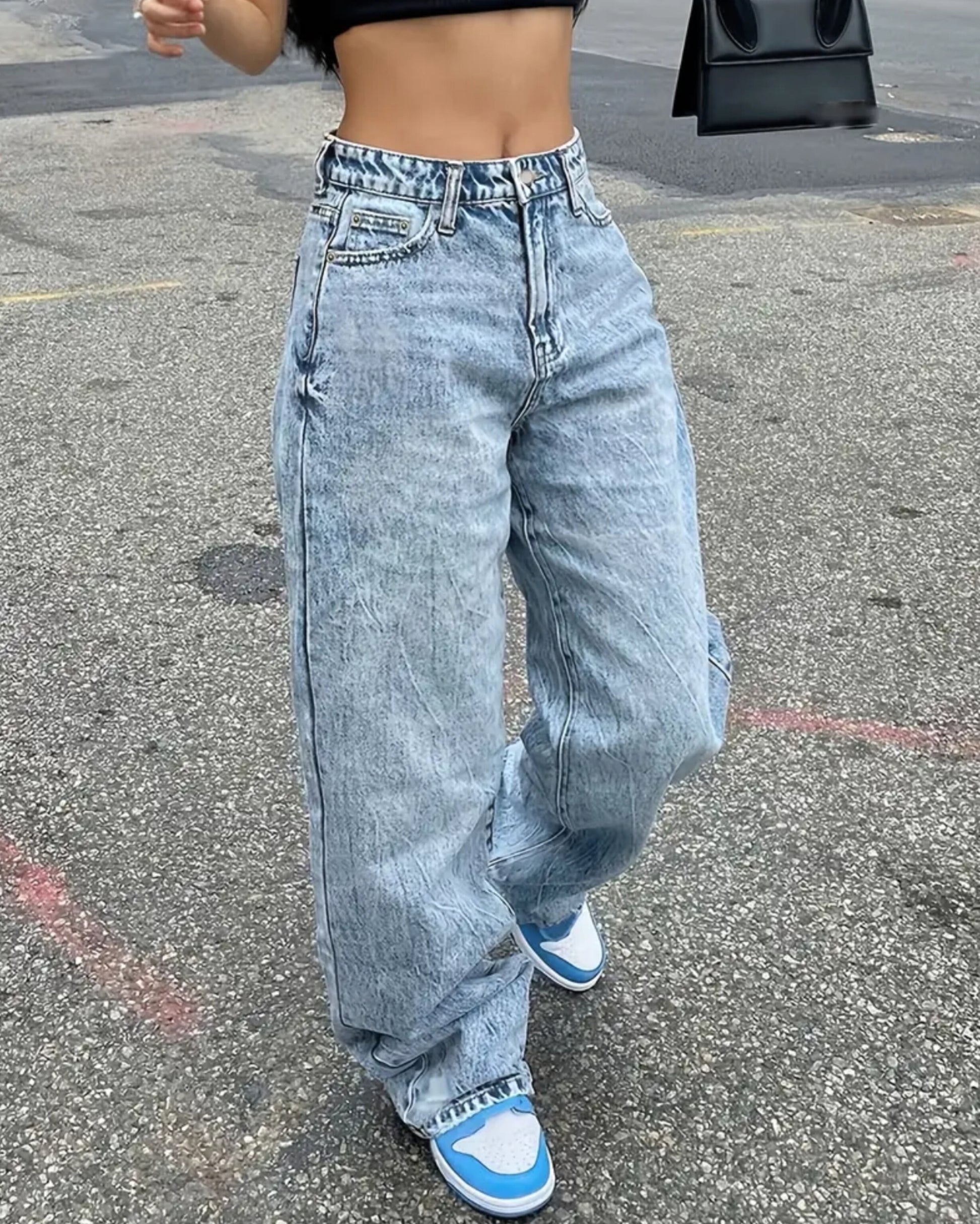 MST Luxury Baggy jeans Light Blue (Woman)