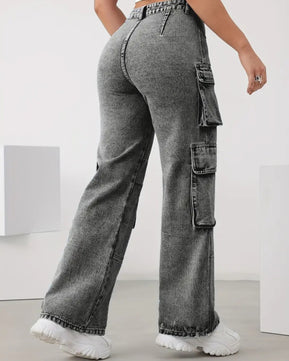 MST Luxury Baggy jeans Dark Grey (Woman)