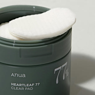 Anua
HEARTLEAF 77% TONER PAD, 70 CLEAR PADS