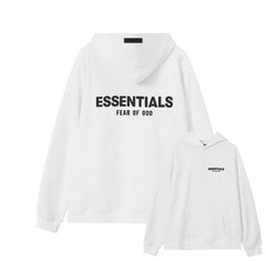Fear of God Essentials sweathoodie White
