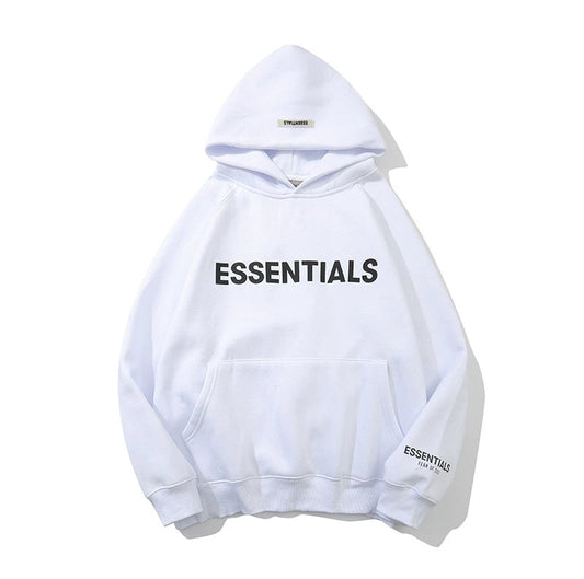 Fear of God Essentials sweathoodie White