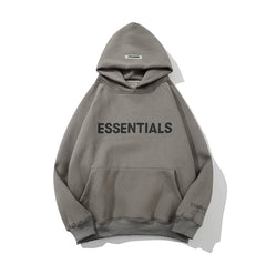Fear of God Essentials sweathoodie grey