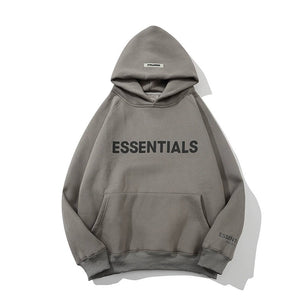 Fear of God Essentials sweathoodie grey
