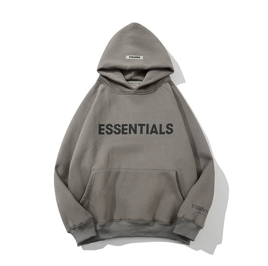 Fear of God Essentials sweathoodie grey
