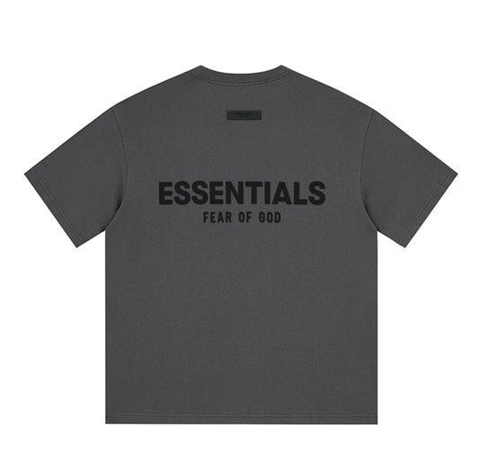 Fear of God Essentials sweat T-shirt grey