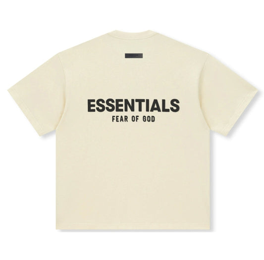 Fear of God Essentials sweat T-shirt beige